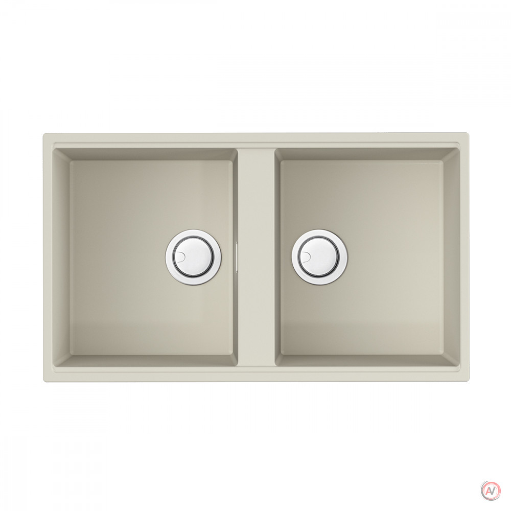 Omoikiri Kitagawa 83-2-U-WH Artceramic/белый